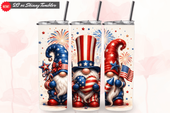 4th of July Gnome 20oz Tumbler Wraps PNG: A Practical Guide for Makers and Sellers
