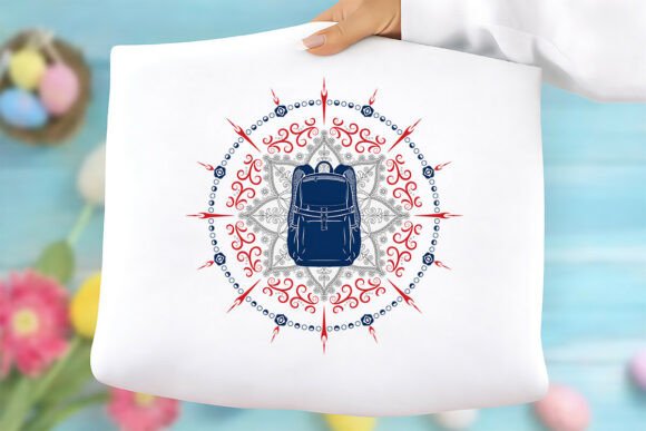 Backpack Mandala Free PNG