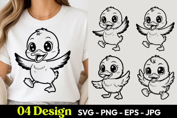 Cute Little Chick SVG PNG: Simple, Versatile Digital Art for Real Projects