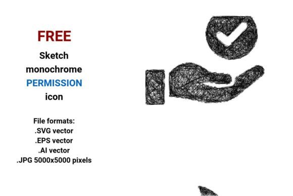 FREE Sketch Permission Icon