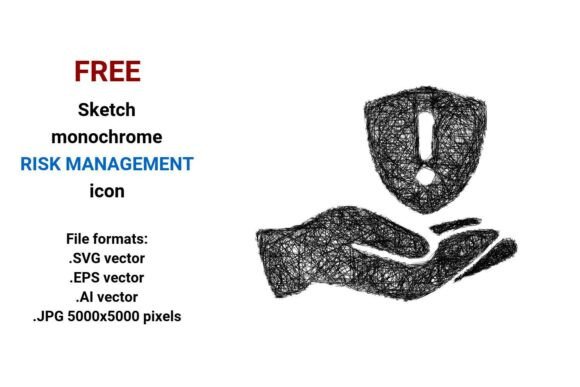 FREE Sketch Risk Management Icon