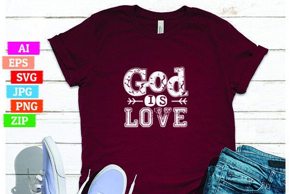 God Is Love: A Thoughtful Design for Meaningful Wear and Creative Impact