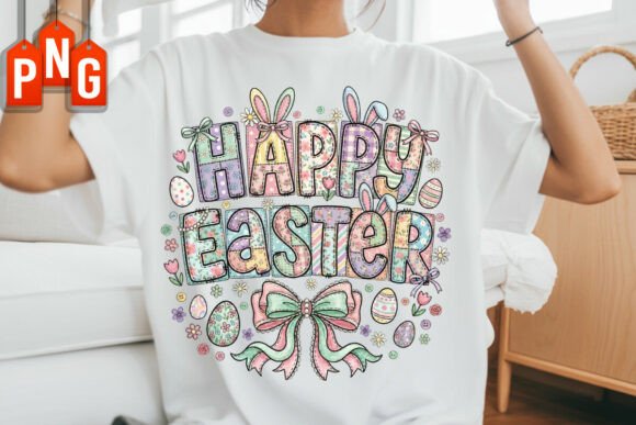 Happy Easter PNG & Easter Day Sublimation Designs for Professional Print Projects