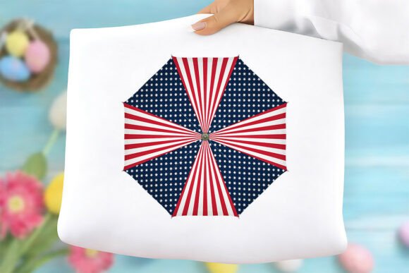 Patriotic USA Flag Umbrella Free PNG: A Versatile Digital Asset for Creative and Commercial Projects