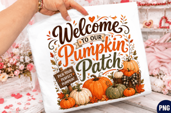 Pumpkin Patch PNG T-shirt Design