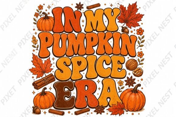 Retro Fall Quotes T-Shirt PNG Designs