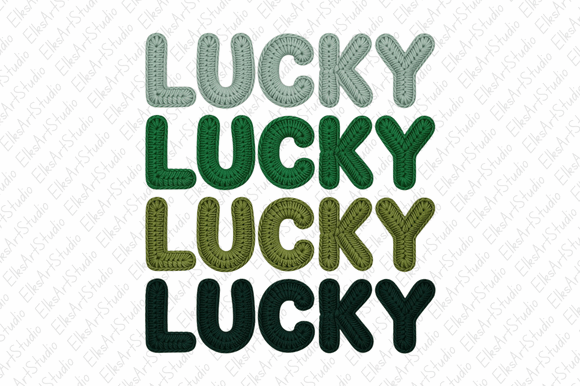 St Patrick’s Day Faux Yarn Sublimation
