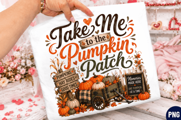 Take Me Pumpkin PNG T-shirt Design
