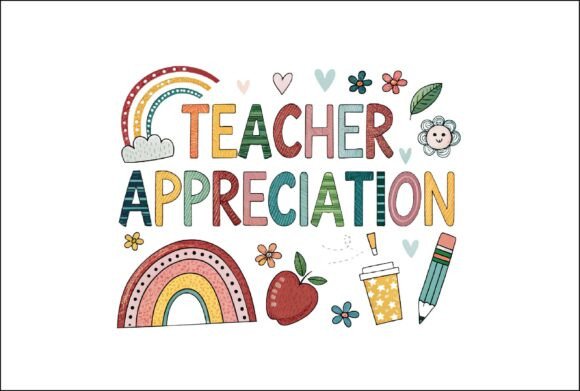 Teacher Appreciation PNG for Creative Projects
